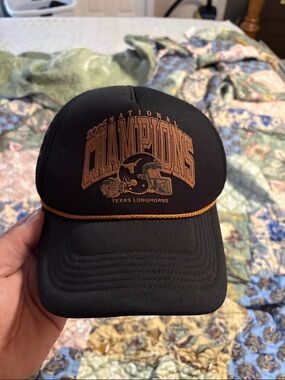 47 Brand Texas Longhorns Black and Burnt Orange Rope Cap